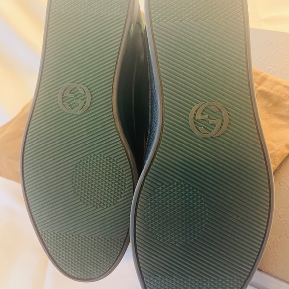 Classic Hightop Leather Gucci Sneakers (authentic) - Picture 4 of 6